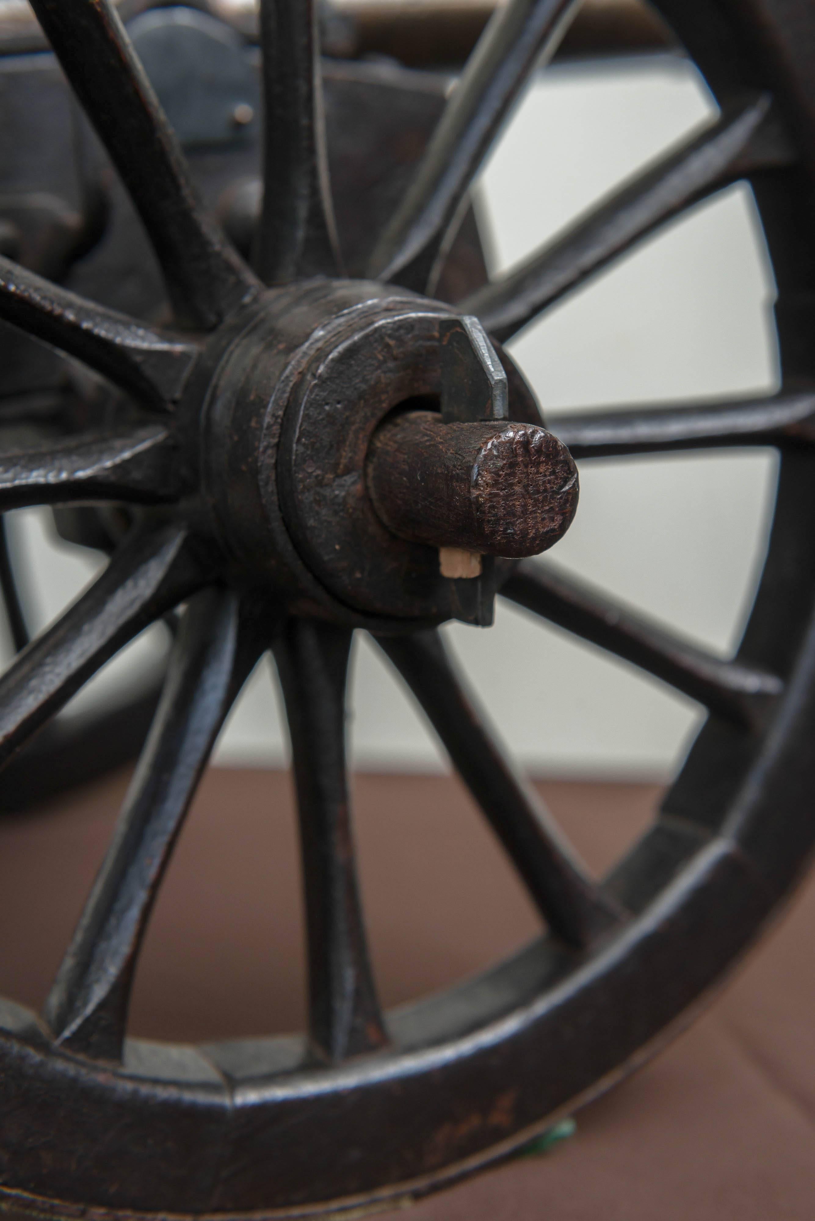 Cast 19th Century Model of 18th Century Style Cannon