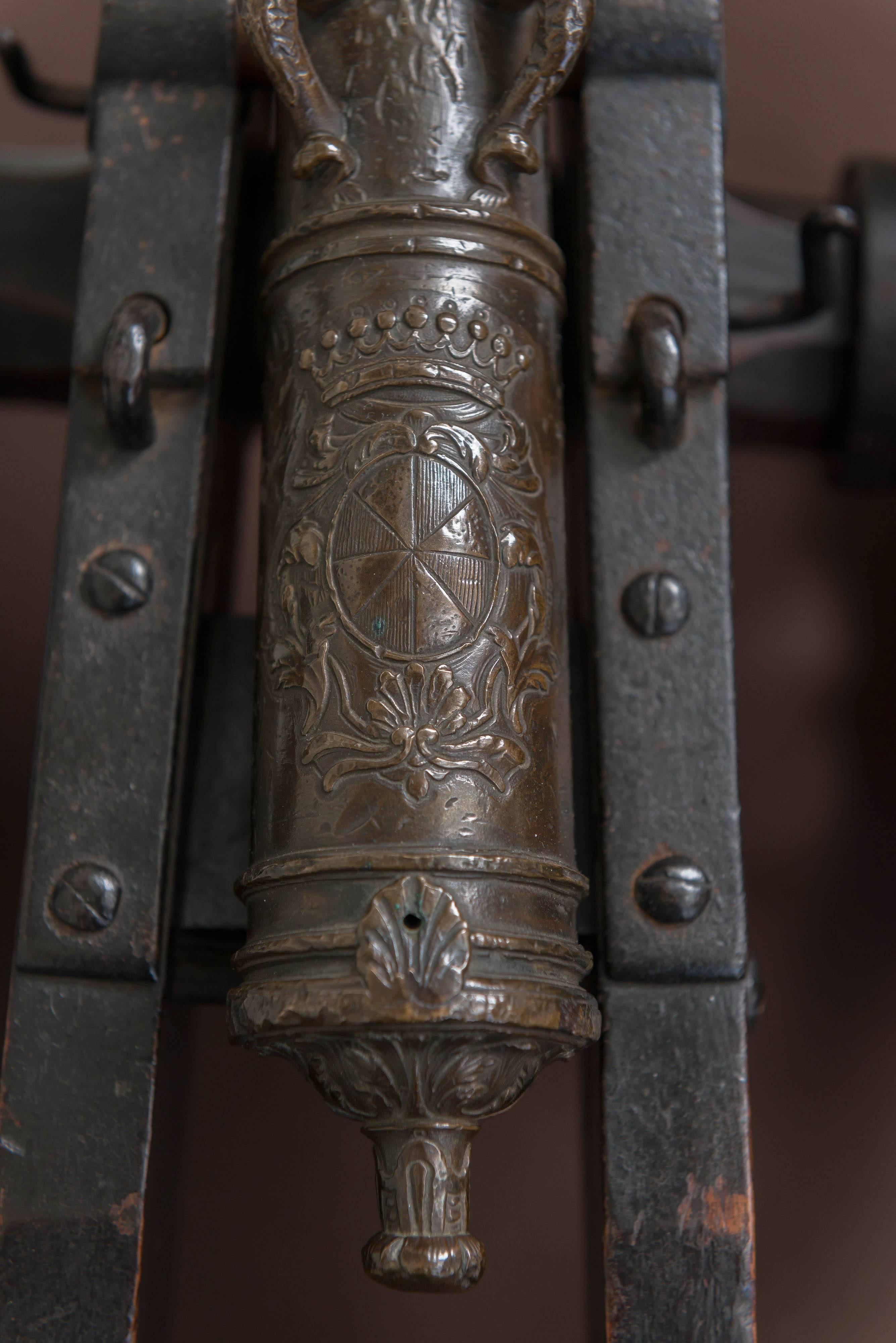 19th Century Model of 18th Century Style Cannon 1