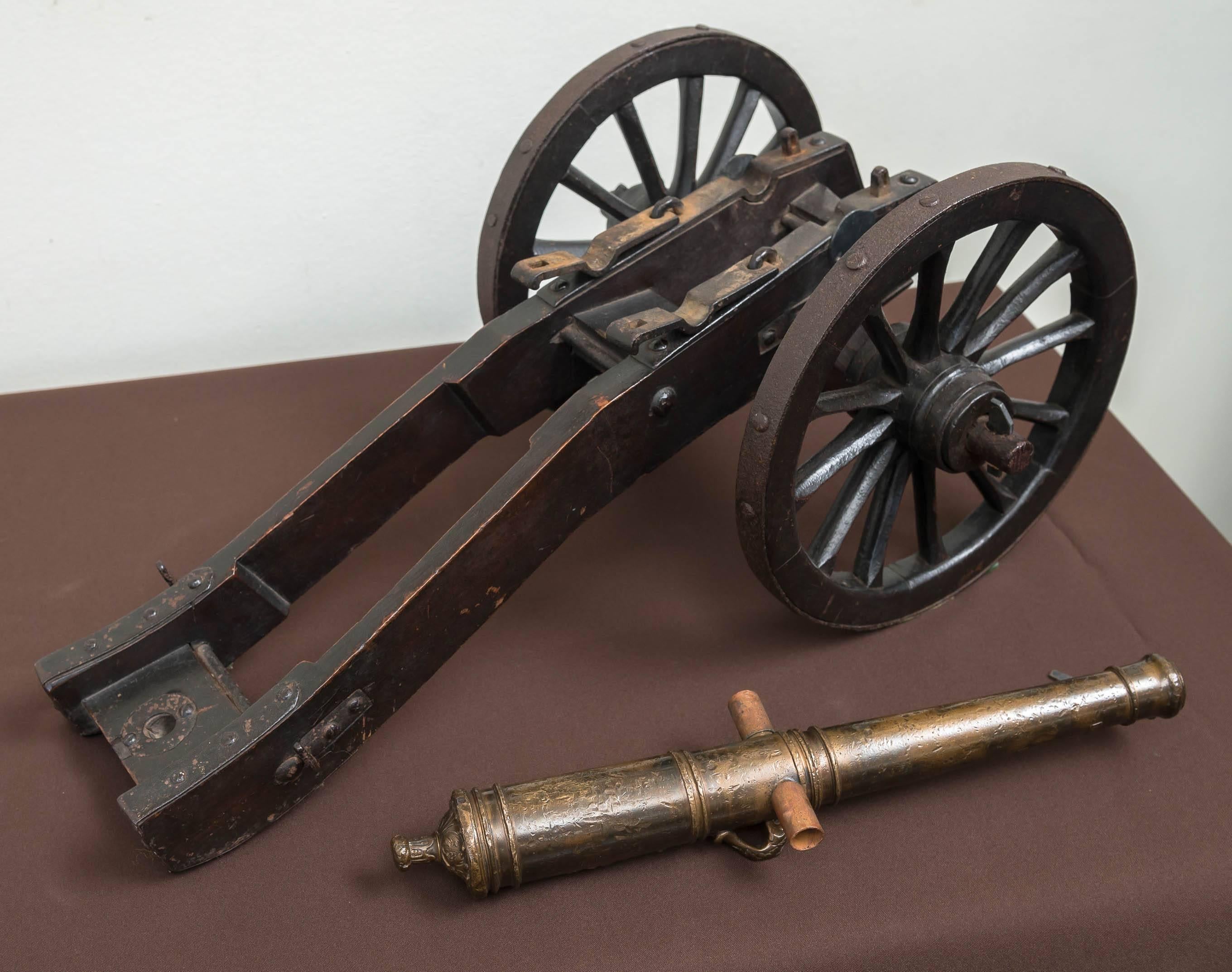 19th Century Model of 18th Century Style Cannon 2