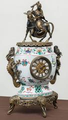 19th Century, French Clock in the Chinoiserie Style