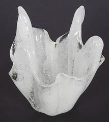 Art Glass Vase by Iwata Toshichi, Tokyo, Japan