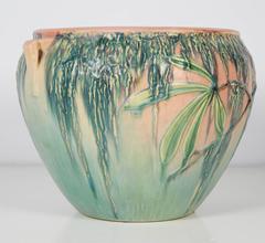 Grand Scale Roseville Jardinière from the Moss Series