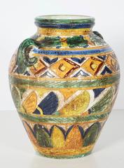 Italian Modernist Vase in the Etruscan Style