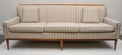 1950s Midcentury Paul Mccobb Wood Trim Sofa