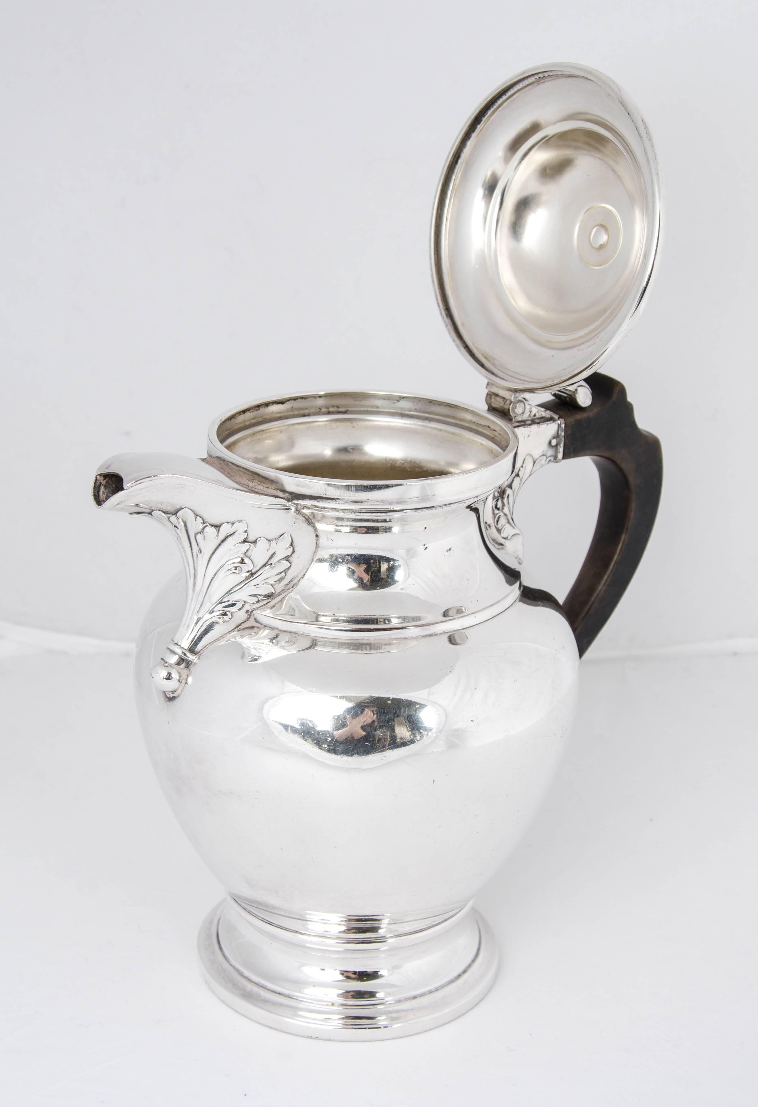 Plated Silver Plate Beer Jug For Sale