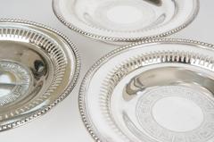 Silver Plate Wine Coasters