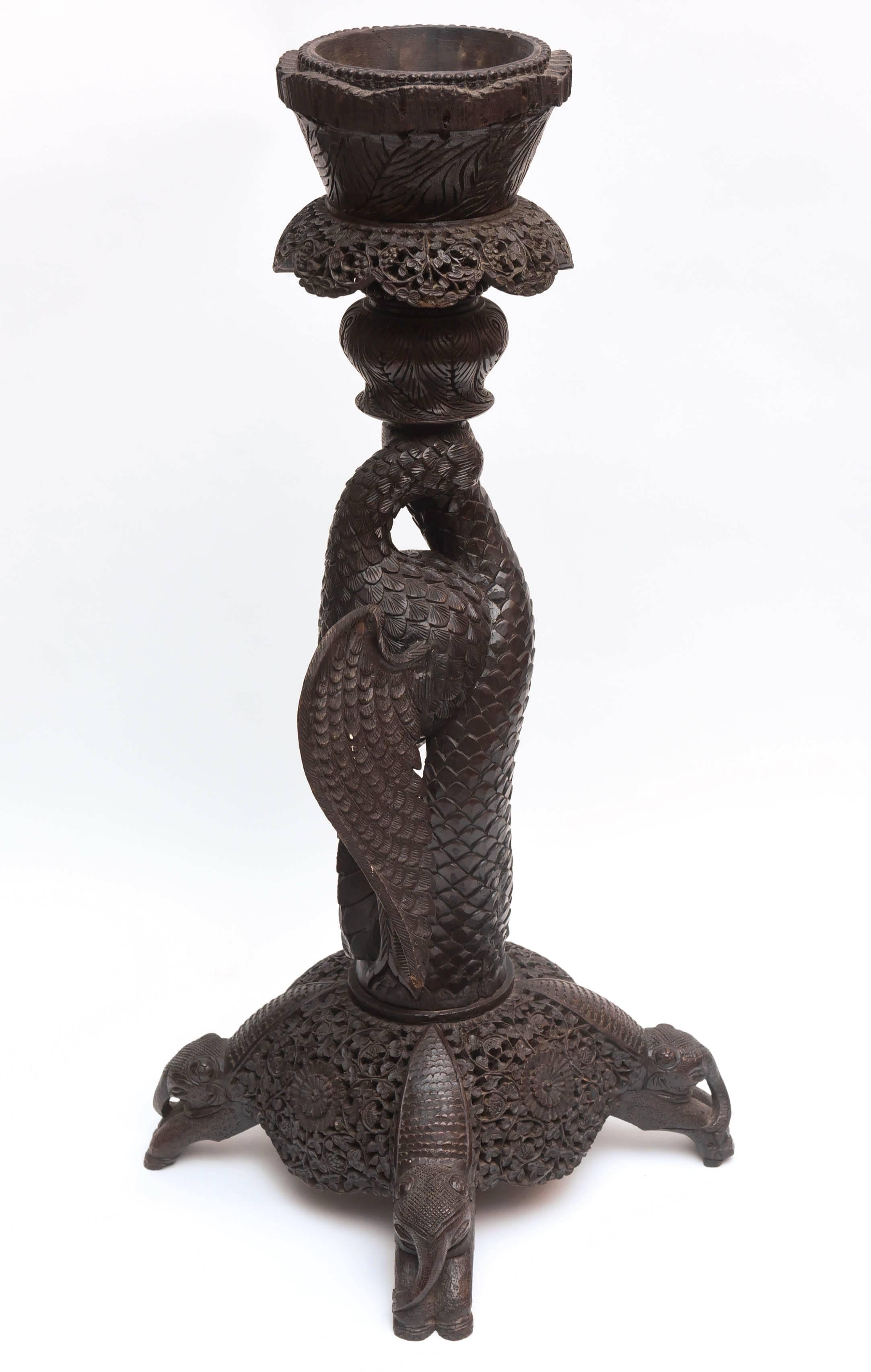 Rare 19th Century Anglo-Indian Fern Stand 1