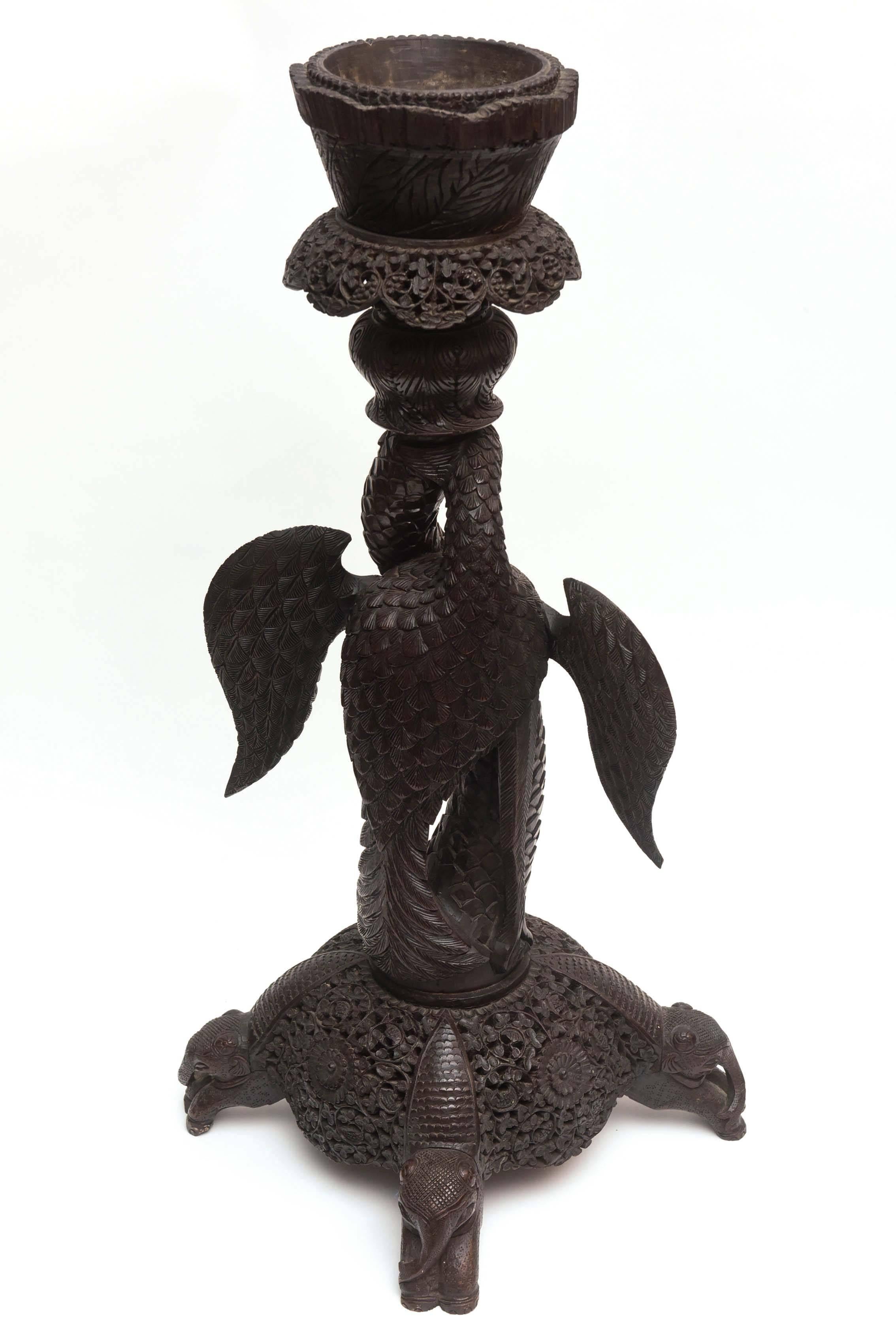 Rare 19th Century Anglo-Indian Fern Stand 3