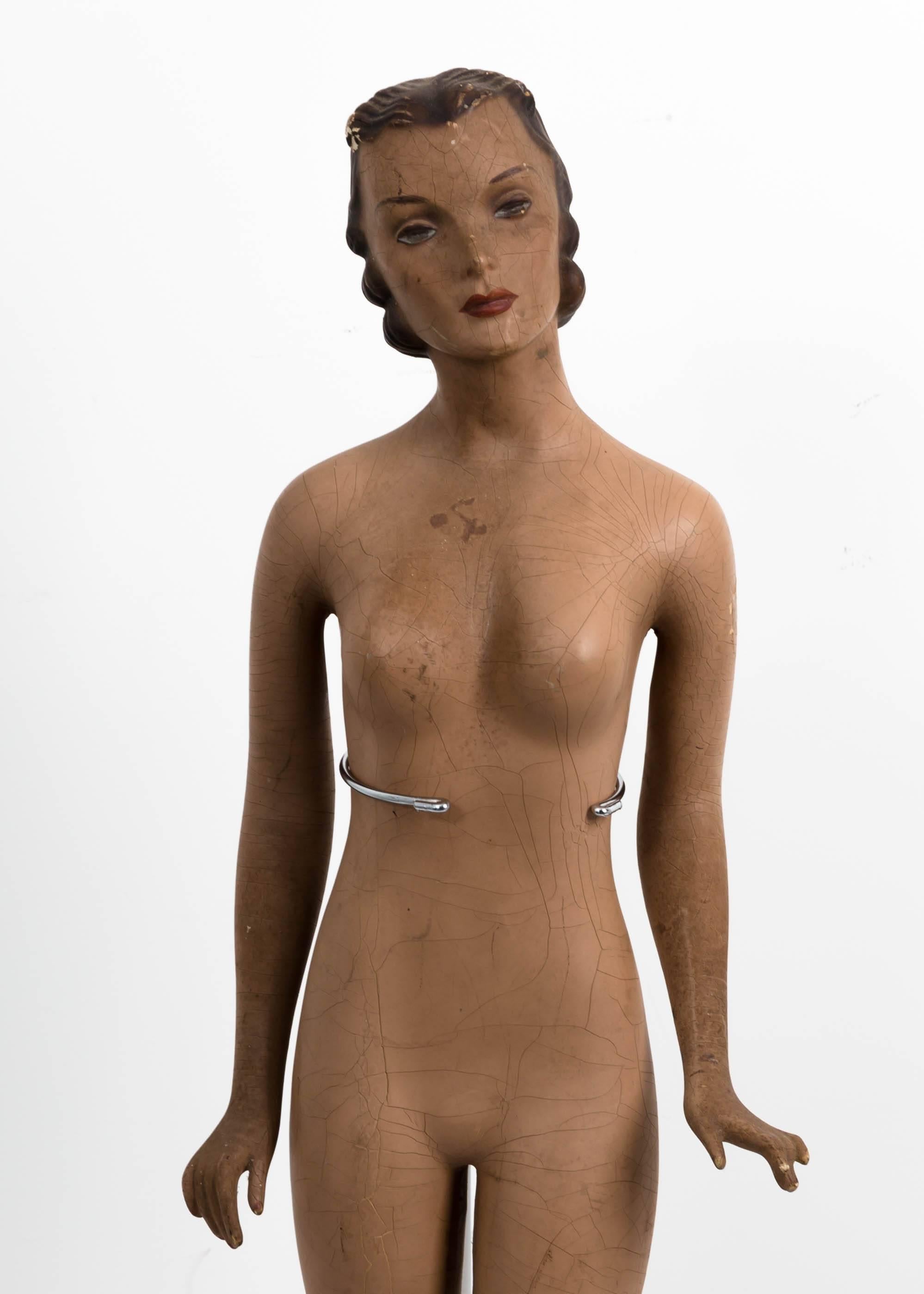 1940s Store Display Lady, Mannequin For Sale 2