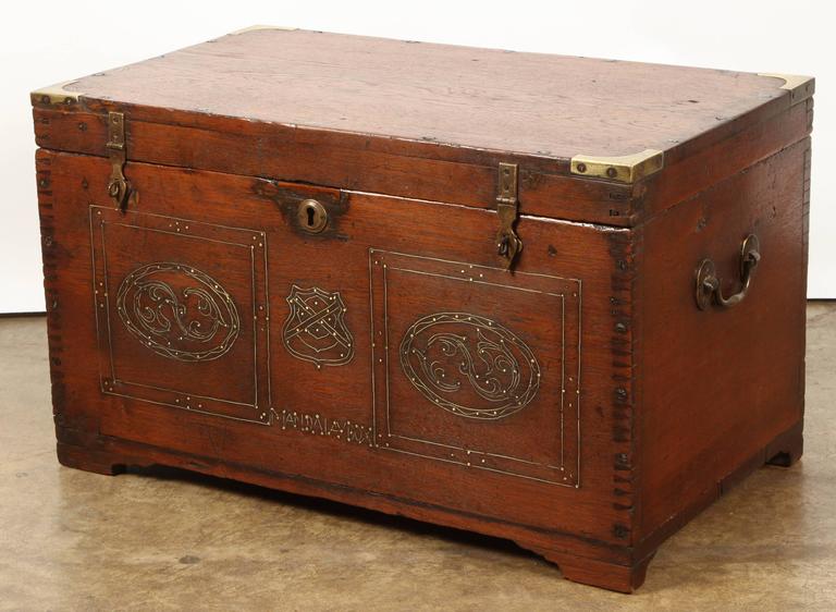 Burmese Ladies MakeUp Trunk For Sale at 1stDibs
