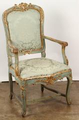 Fine Venetian Rococo Arm Chair