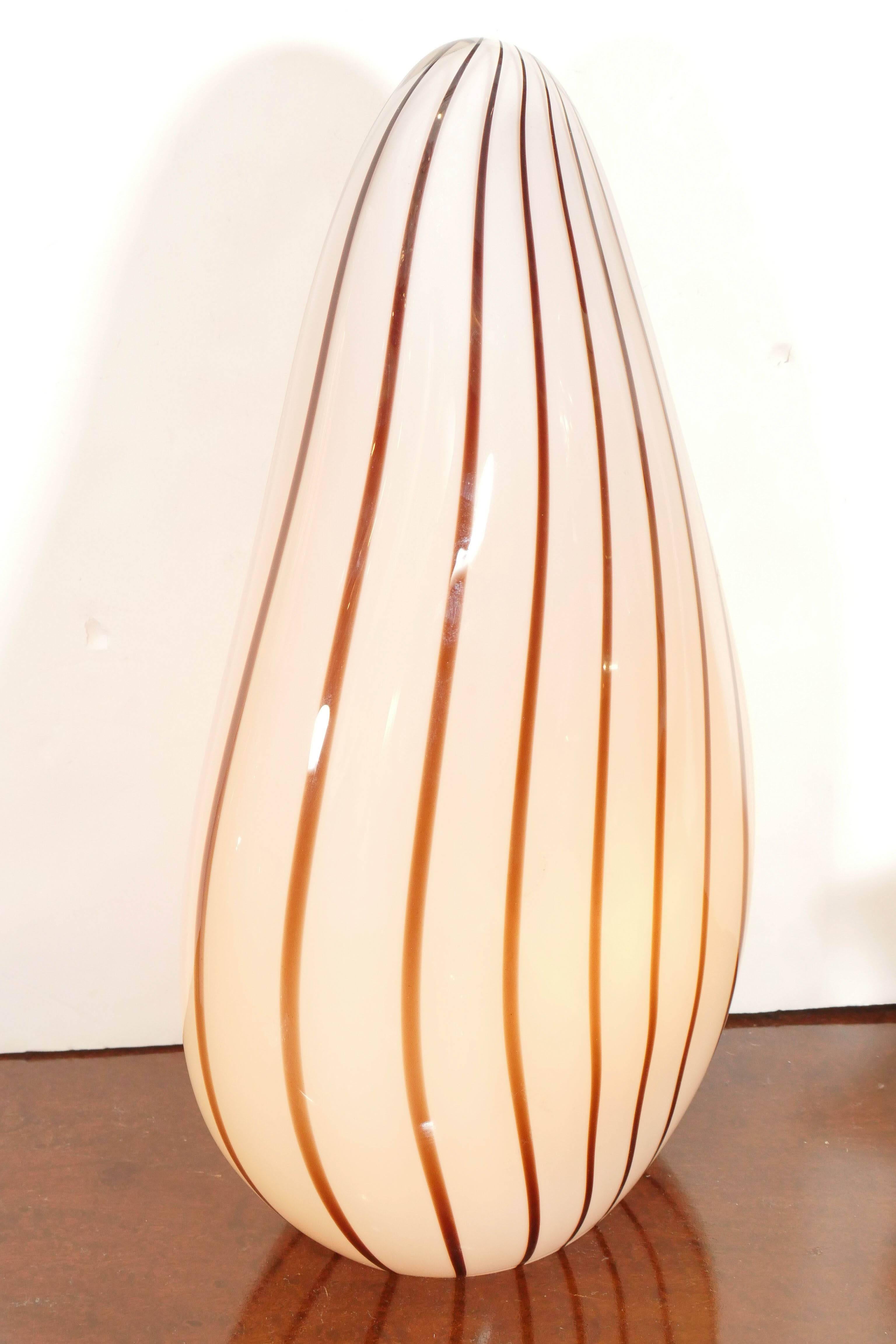 Table Lamp, Murano, Glass In Excellent Condition In New York, NY