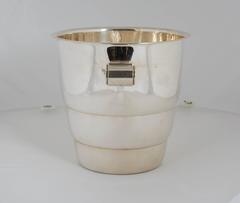1930s Hotel Silver Wine Cooler