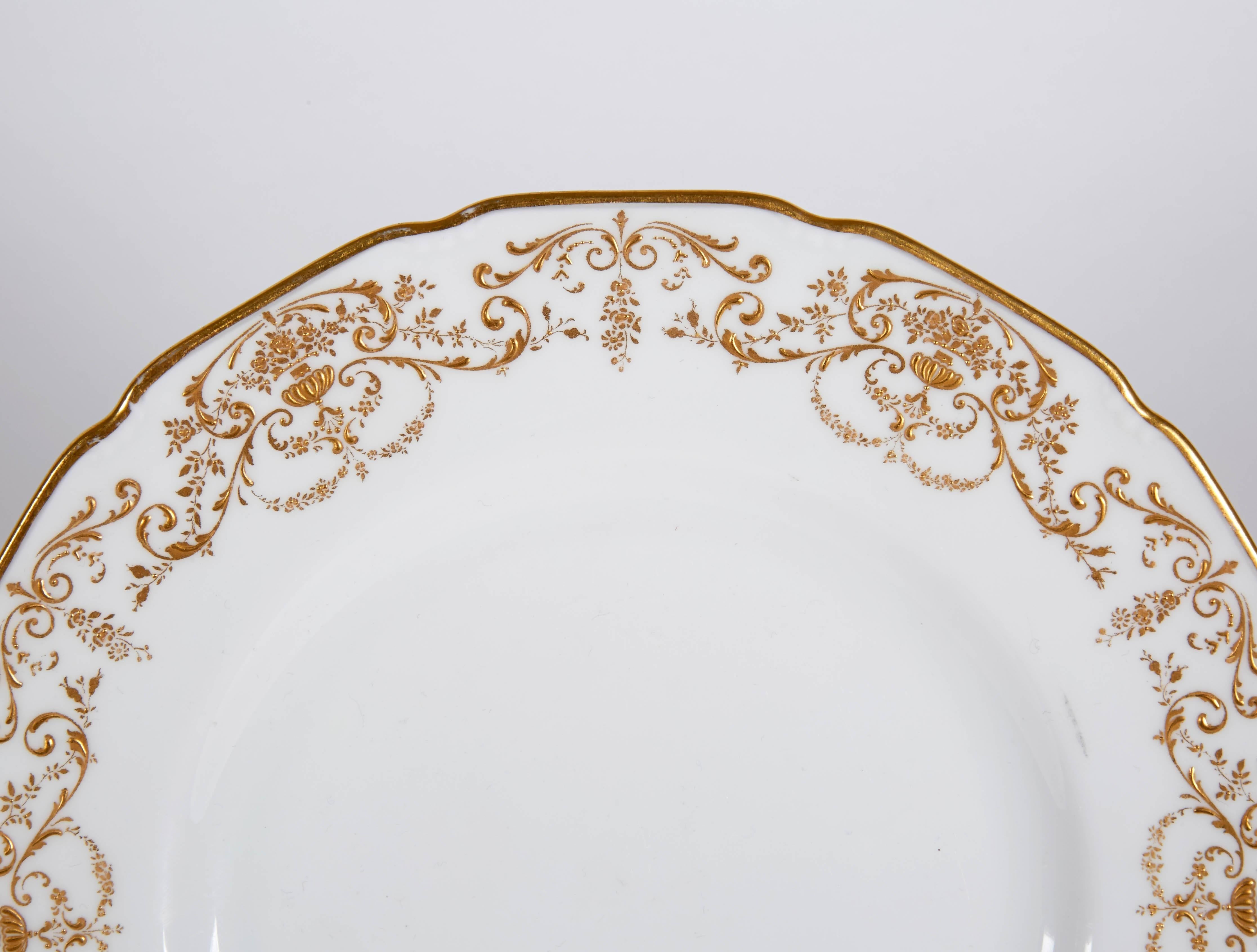 20th Century Antique Tiffany & Company Dessert Plates