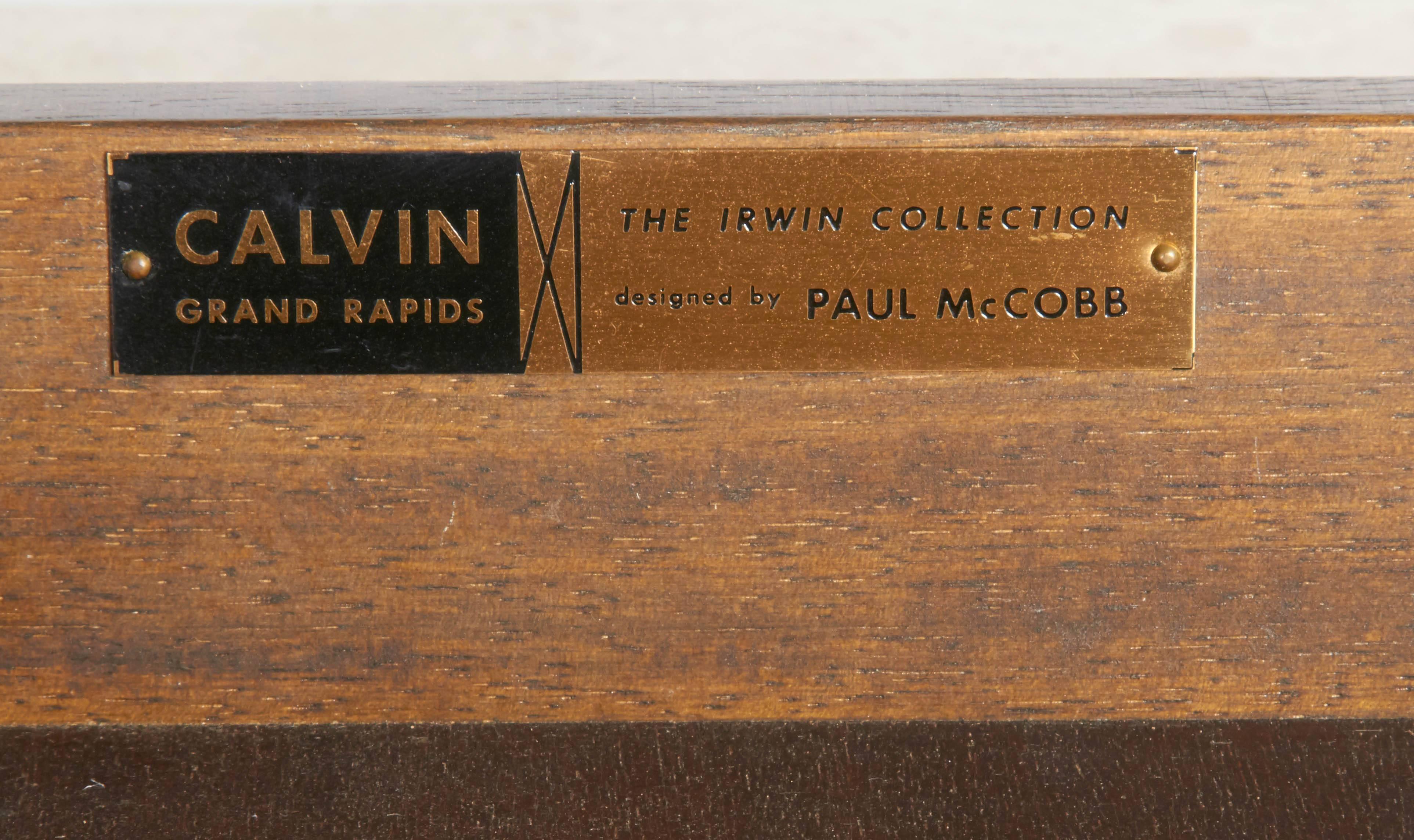 Bar or Serving Cart by Paul McCobb for Calvin In Good Condition In New York, NY