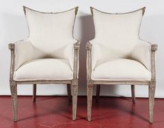 Pair of Regency Inspired Armchairs