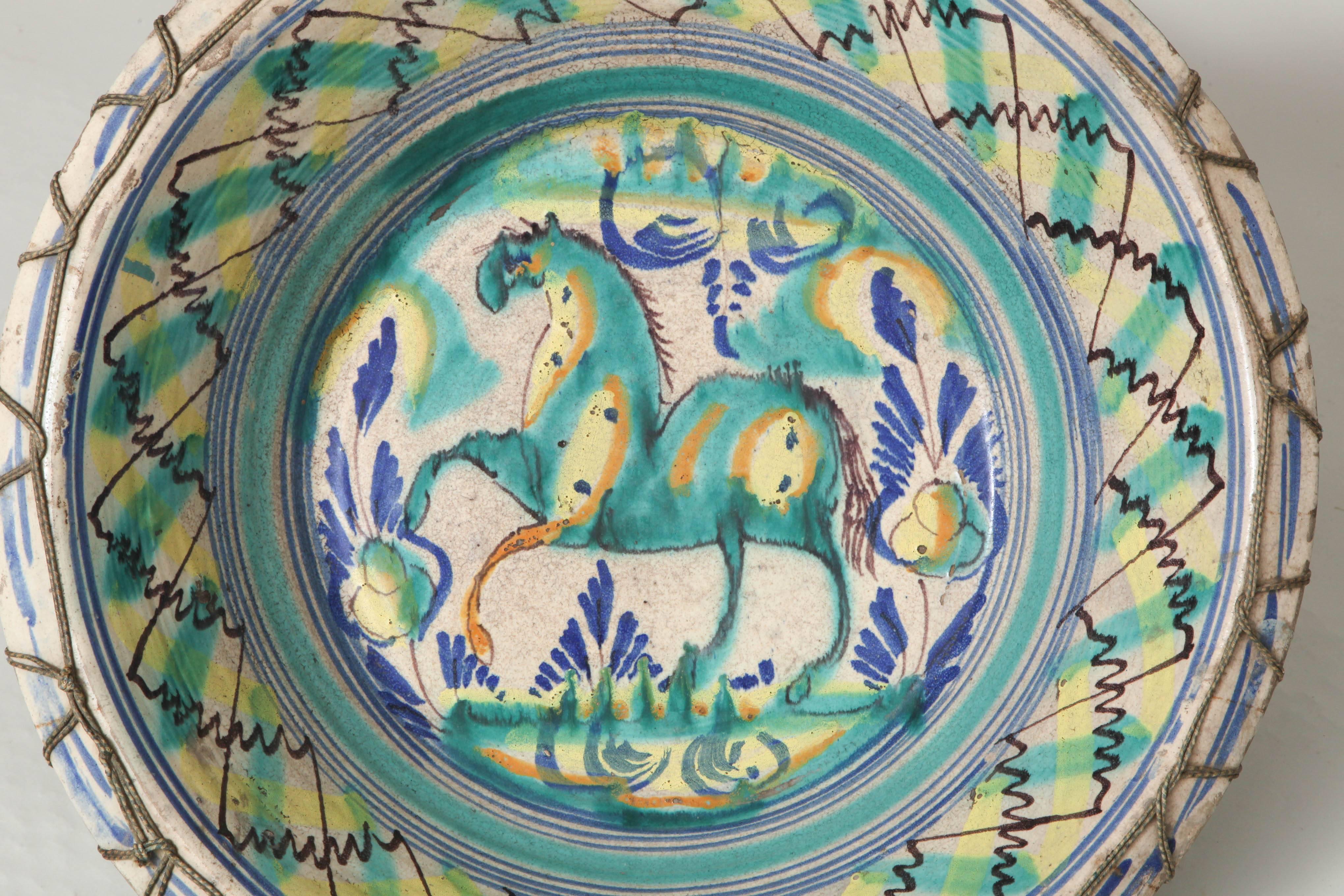 spanish majolica pottery