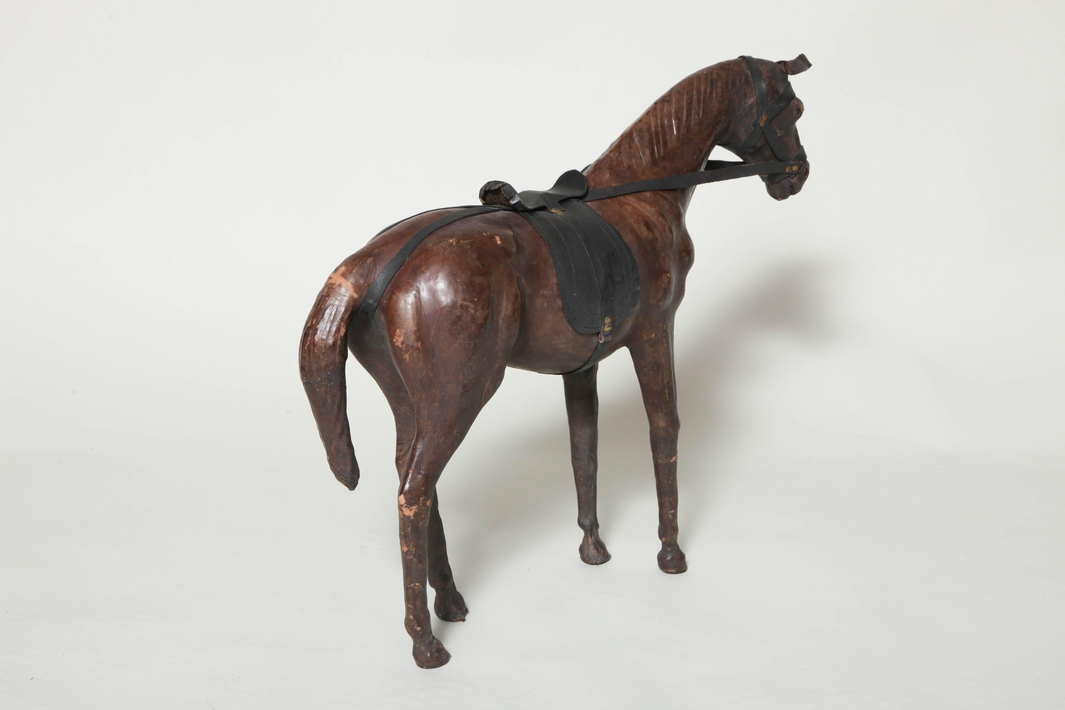 Decorative Leather Horse 1
