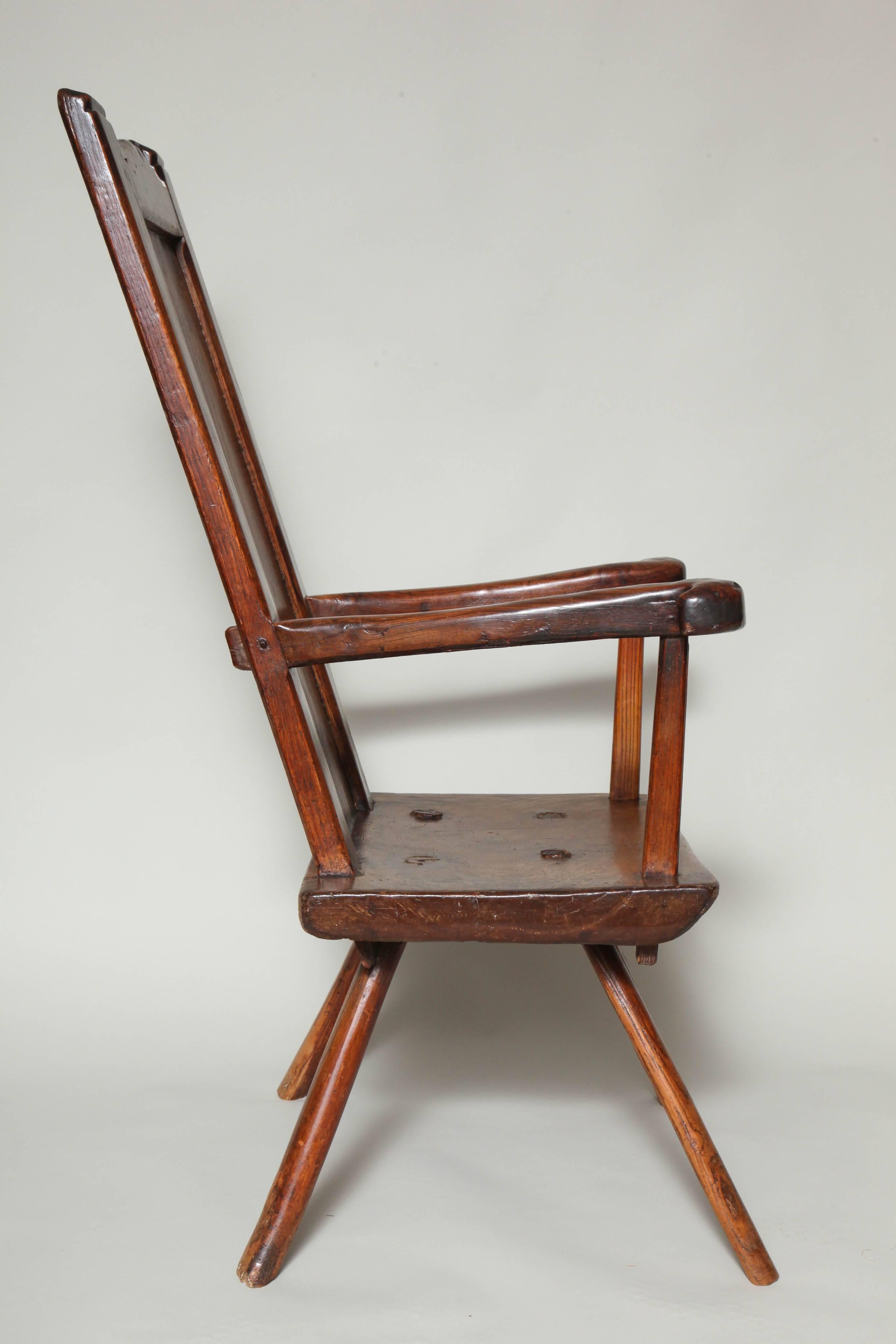 18th or Early 19th Century Shepherd's Chair 3