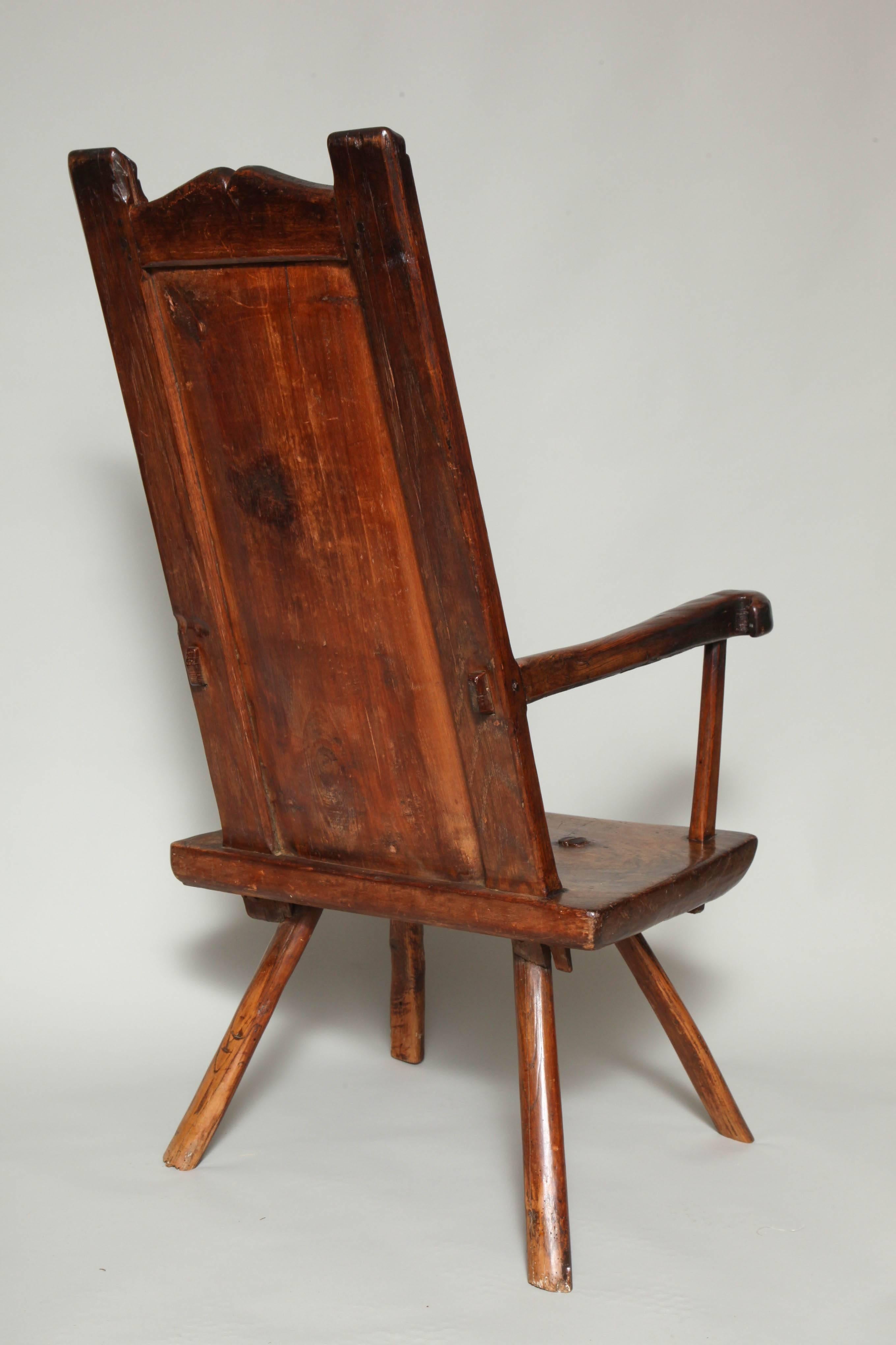 18th or Early 19th Century Shepherd's Chair 4