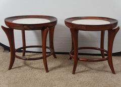 Pair of Brazilian Side Tables, Mid-Century Modern