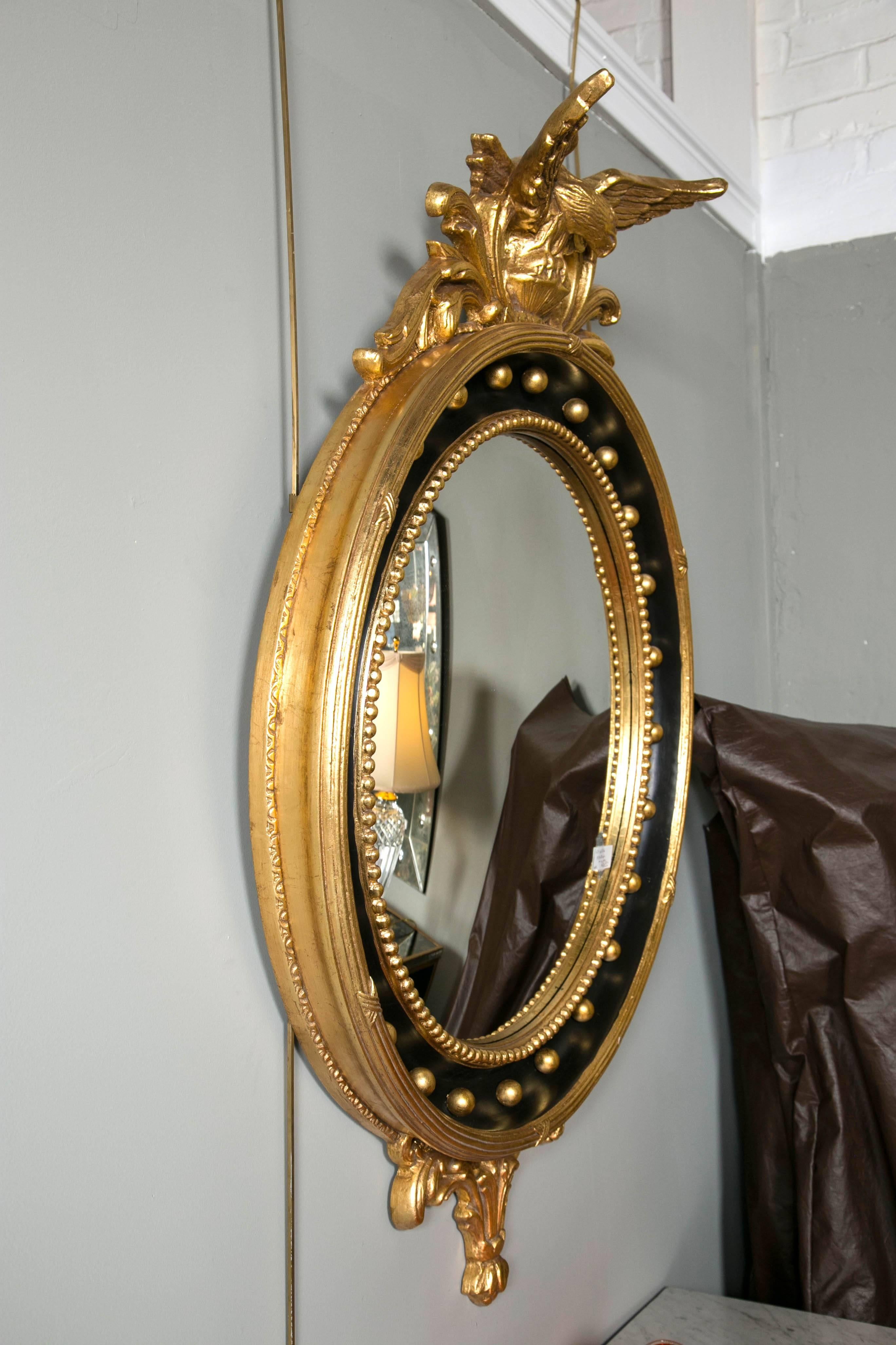 Federal Style Bullseye Mirror, Custom Quality 1