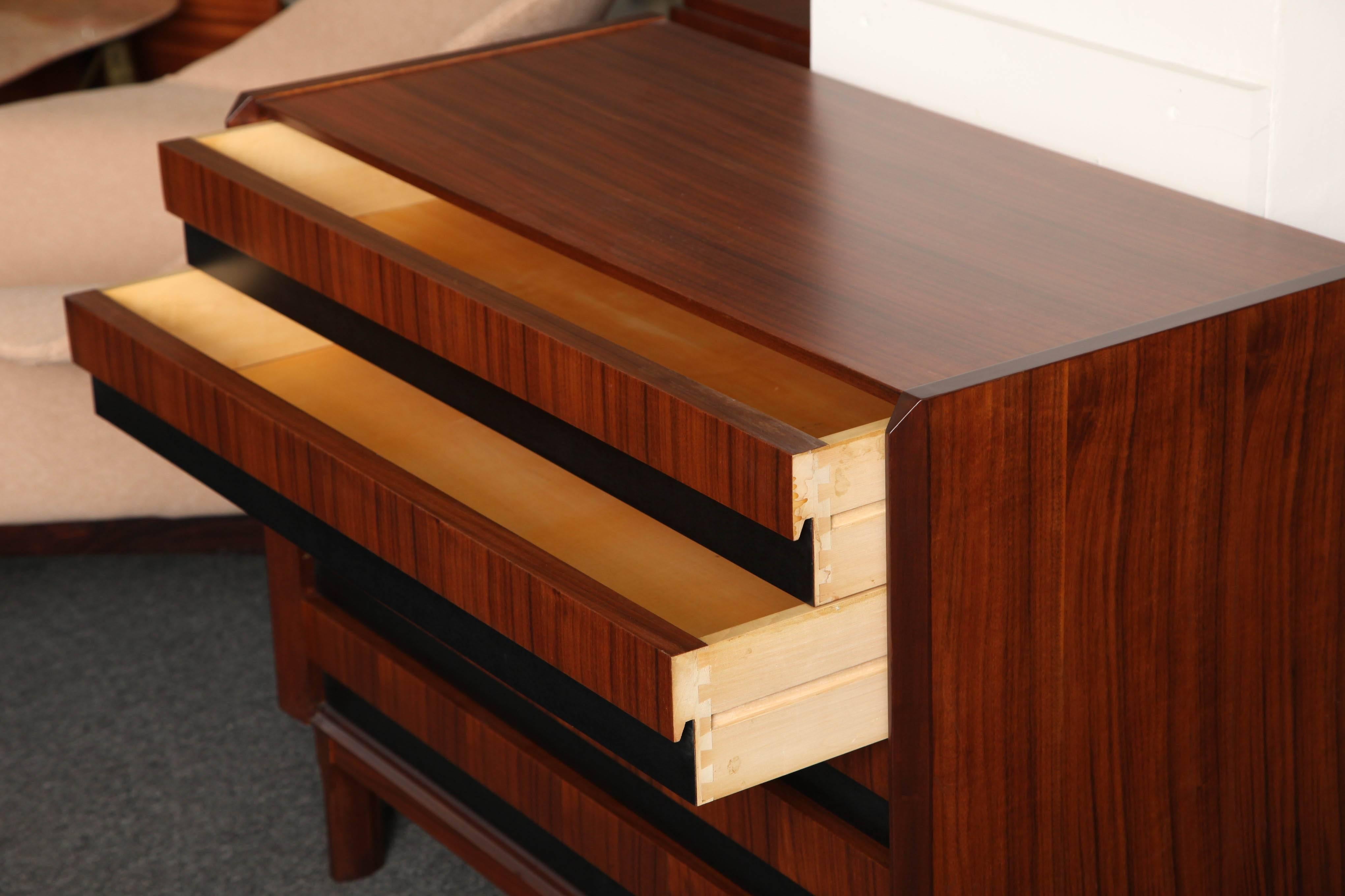 Mid-Century Modern Rosewood Dresser Designed by Dassi