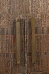 Rare Pair of Bonded Bronze Doors by Forms and Surfaces