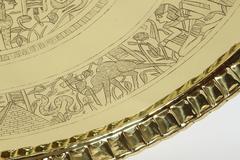 Brass Egyptian Motif Tray