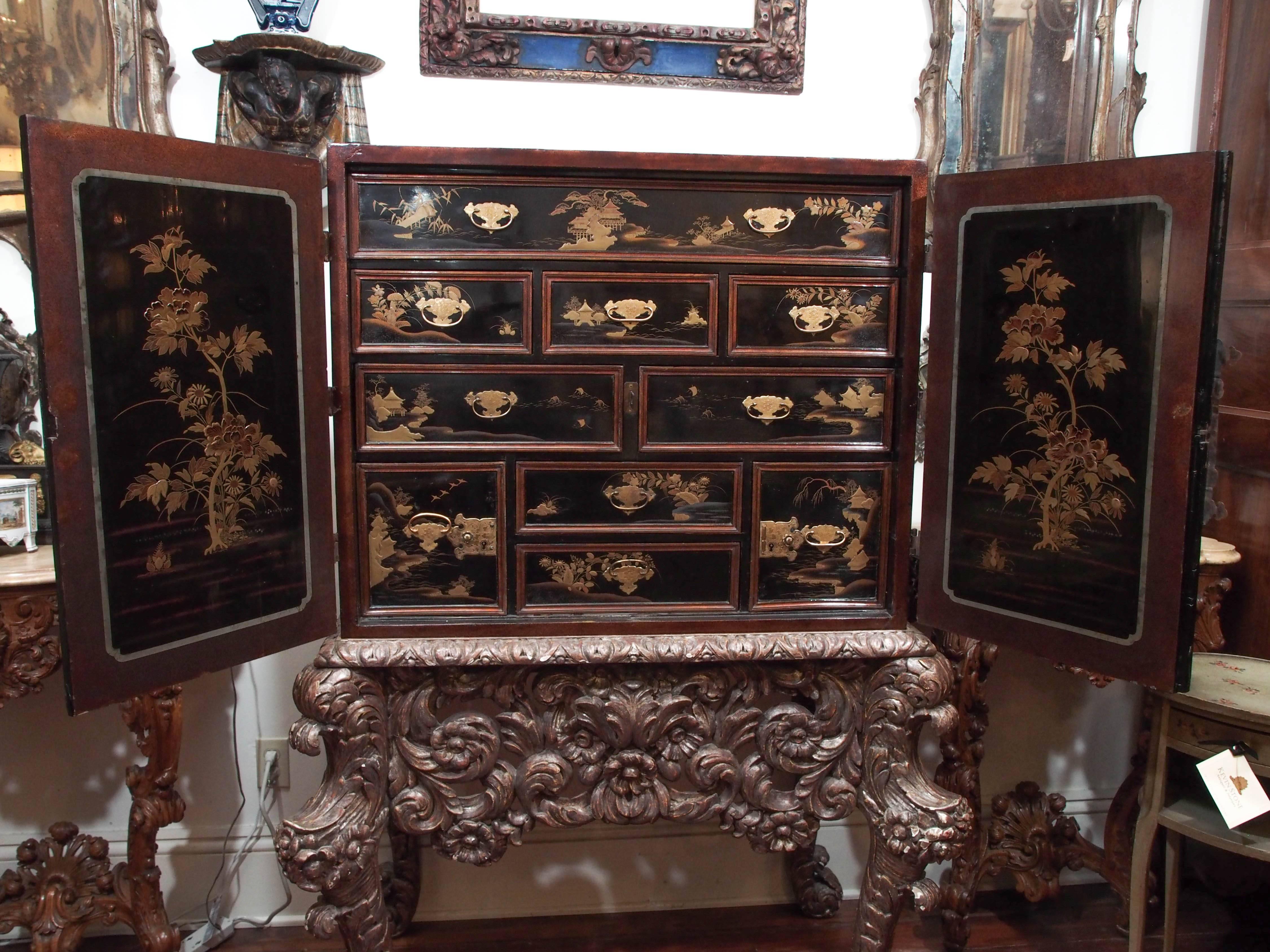 chinese spice cabinet