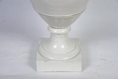 19th Century White Porcelain Vase by Nast or Limoges