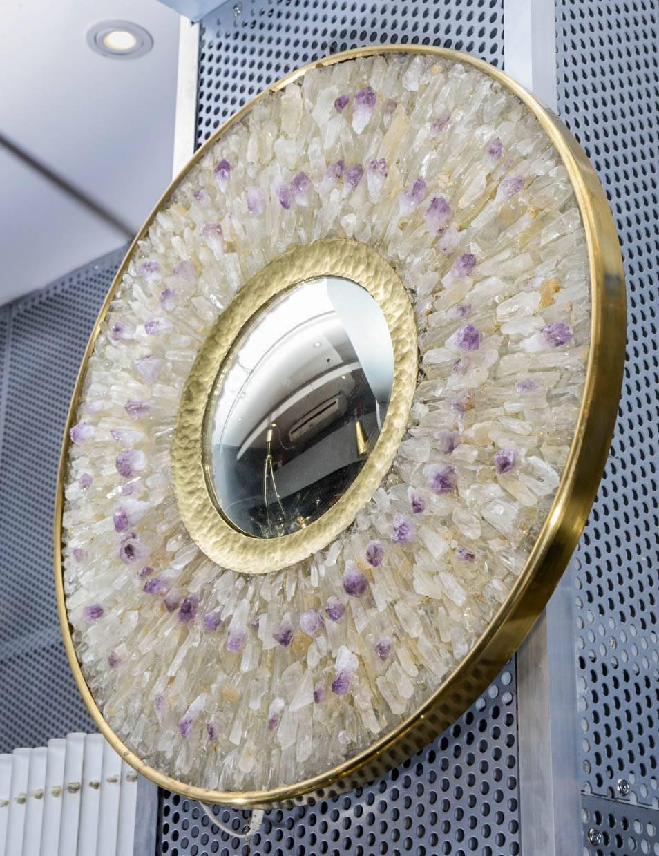 One of a Kind Lighted Mirror by Enzo Missoni 1