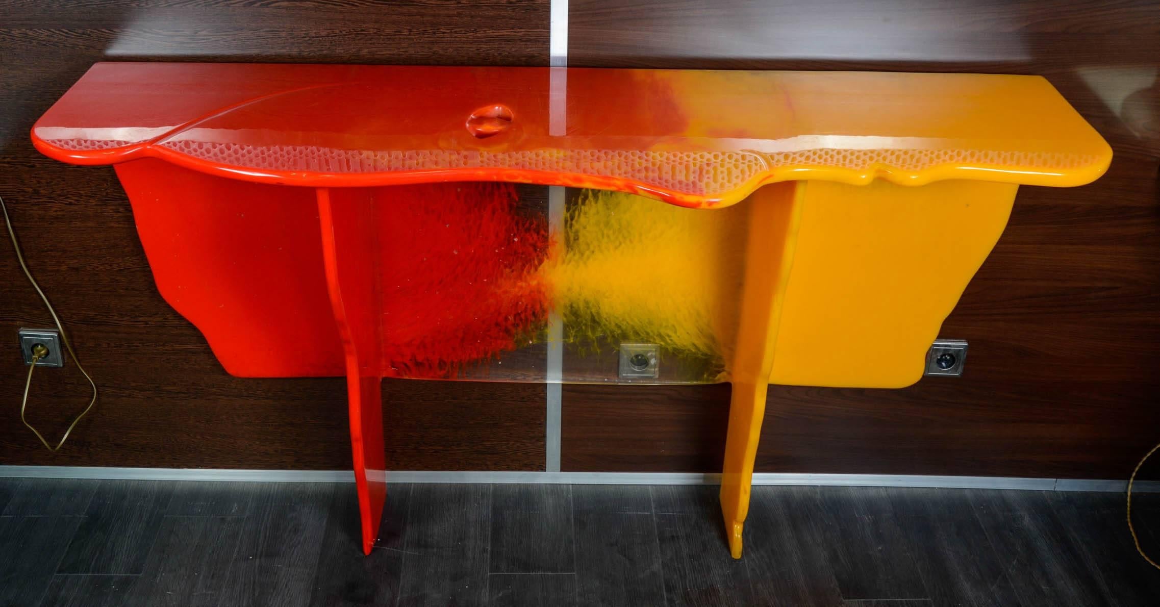 One of a Kind Console by Gaetano Pesce 1