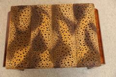 Art Deco Waterfall Ottoman, circa 1930