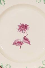 Antique Wedgwood Creamware Dishes18th Century with a Green Feather Edge