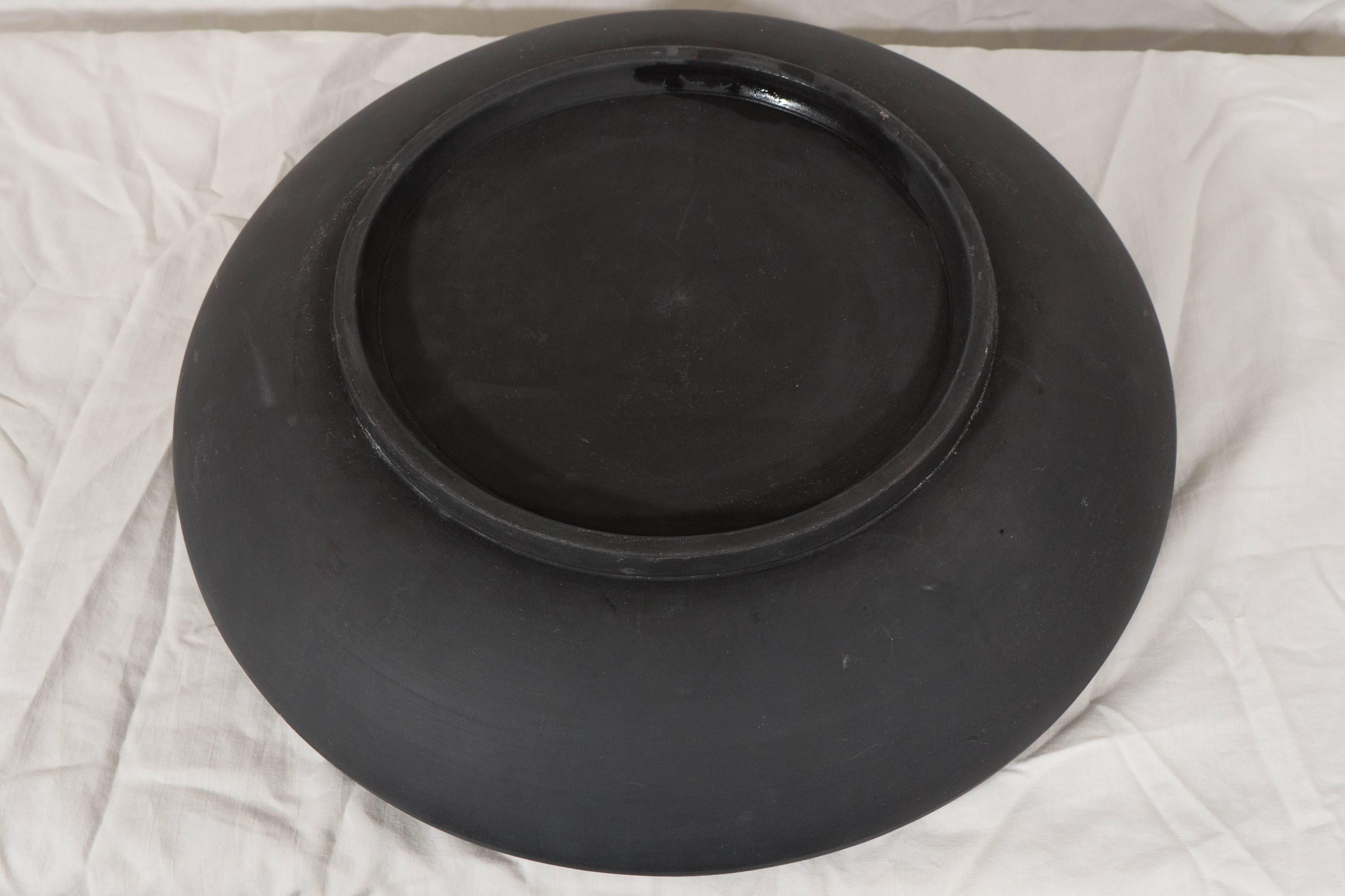 black wedgewood bowl