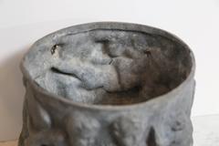 Pair of 19th Century French Lead Planters with Cherubs