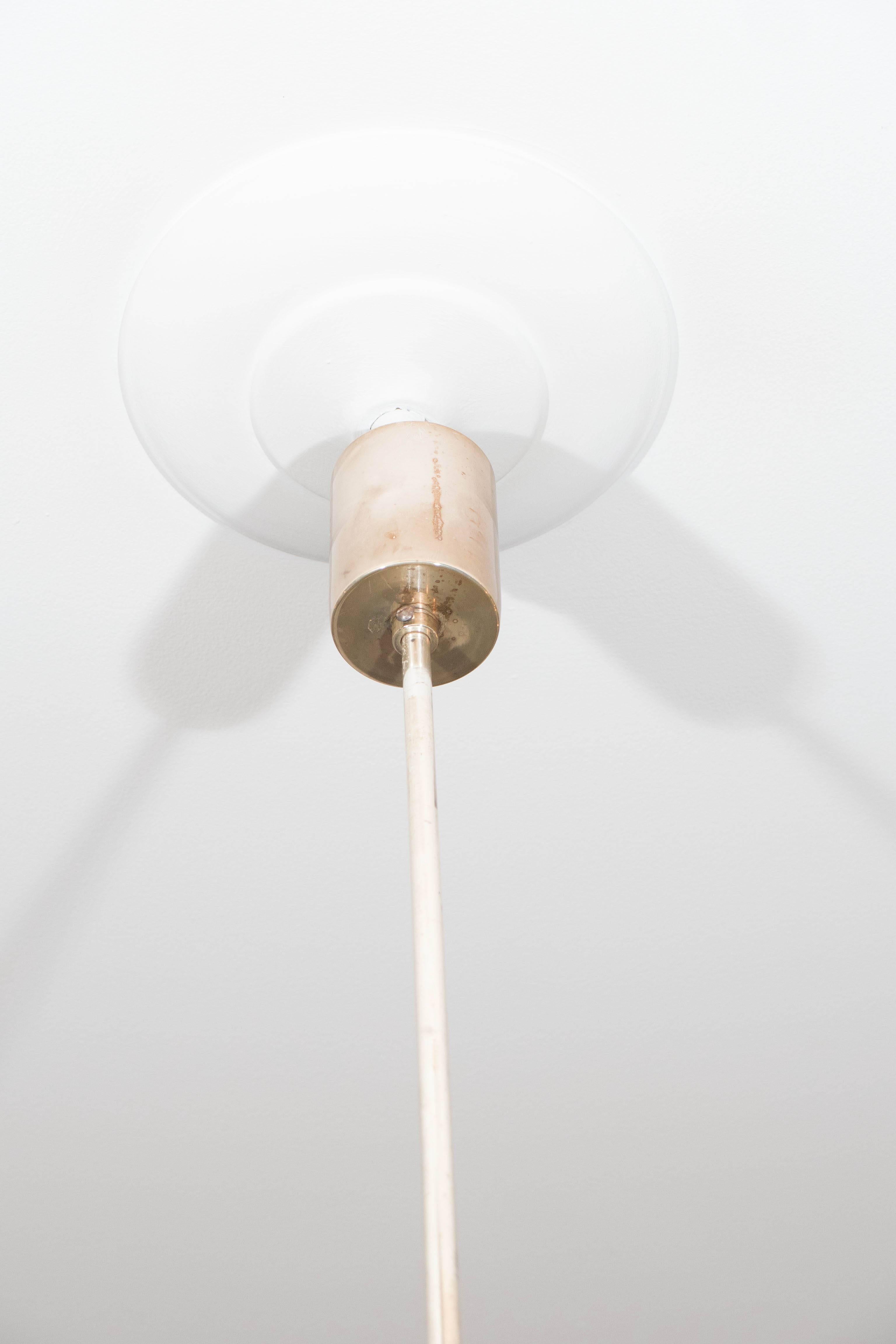 Métal Lampe à suspension en cristal autrichien Bakalowits des années 1960 en vente
