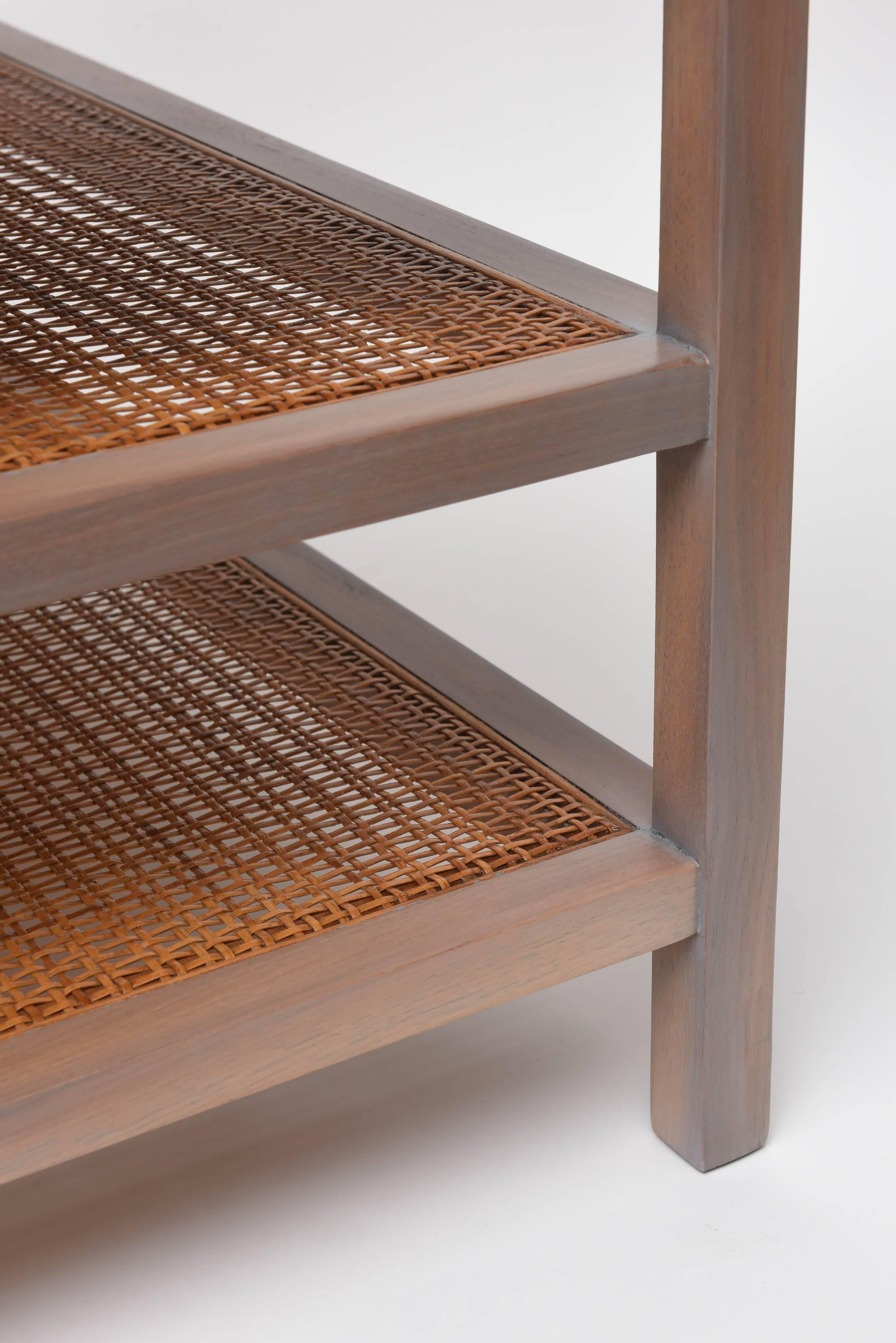 Rattan Paul McCobb Side Table