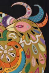 Very Large Felt Wall Tapestry