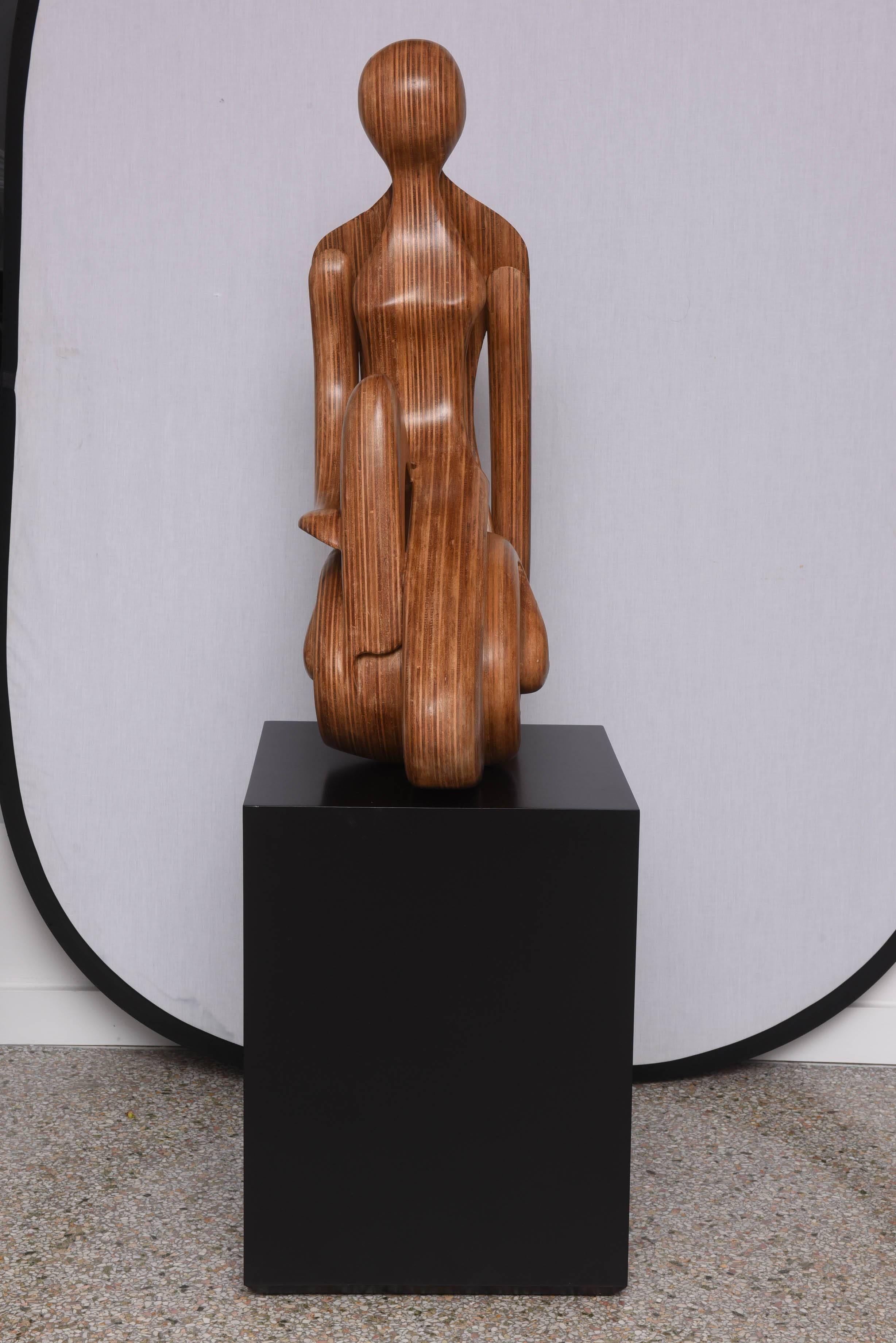 modern wooden sculptures