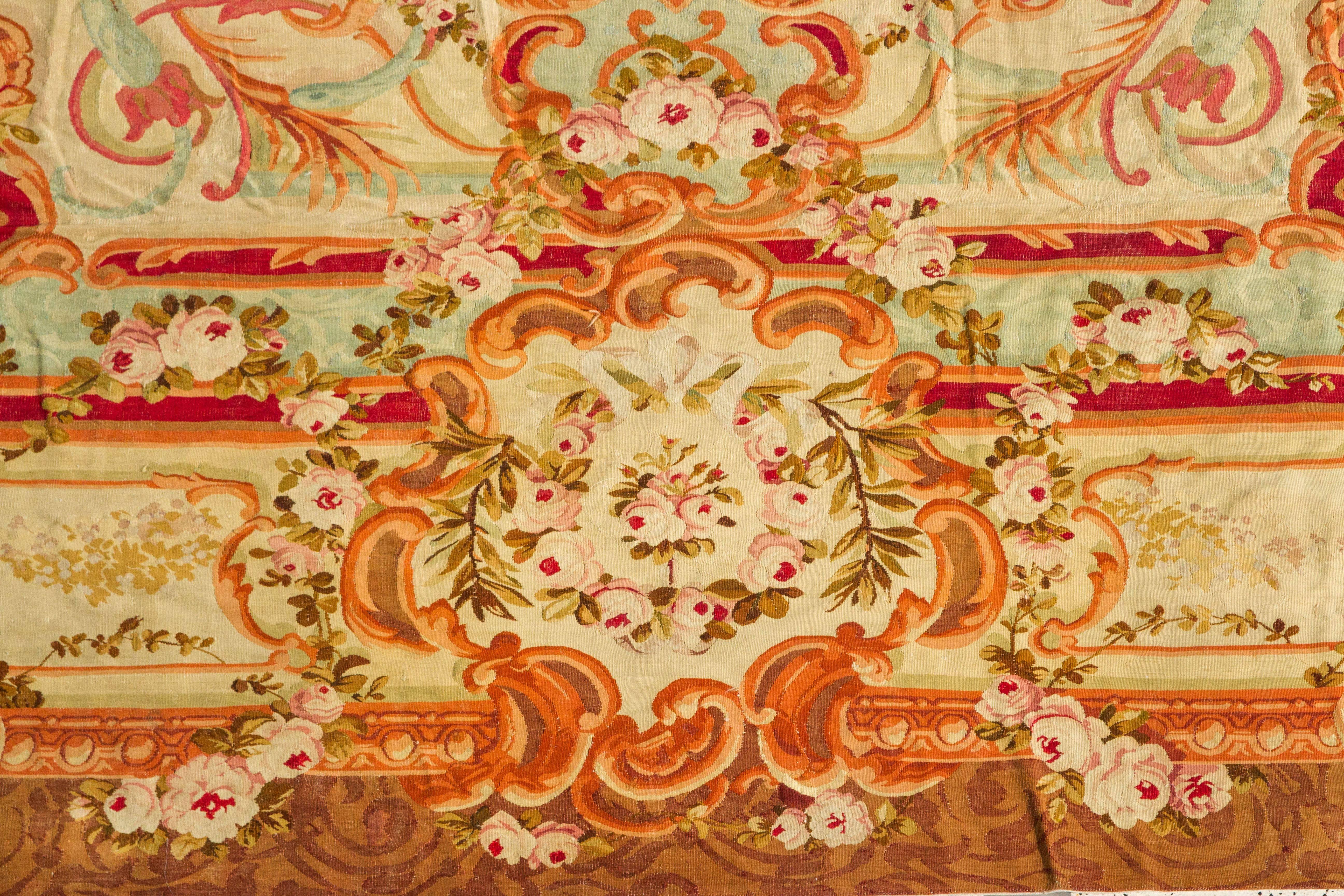 Aubusson French Rug For Sale 3