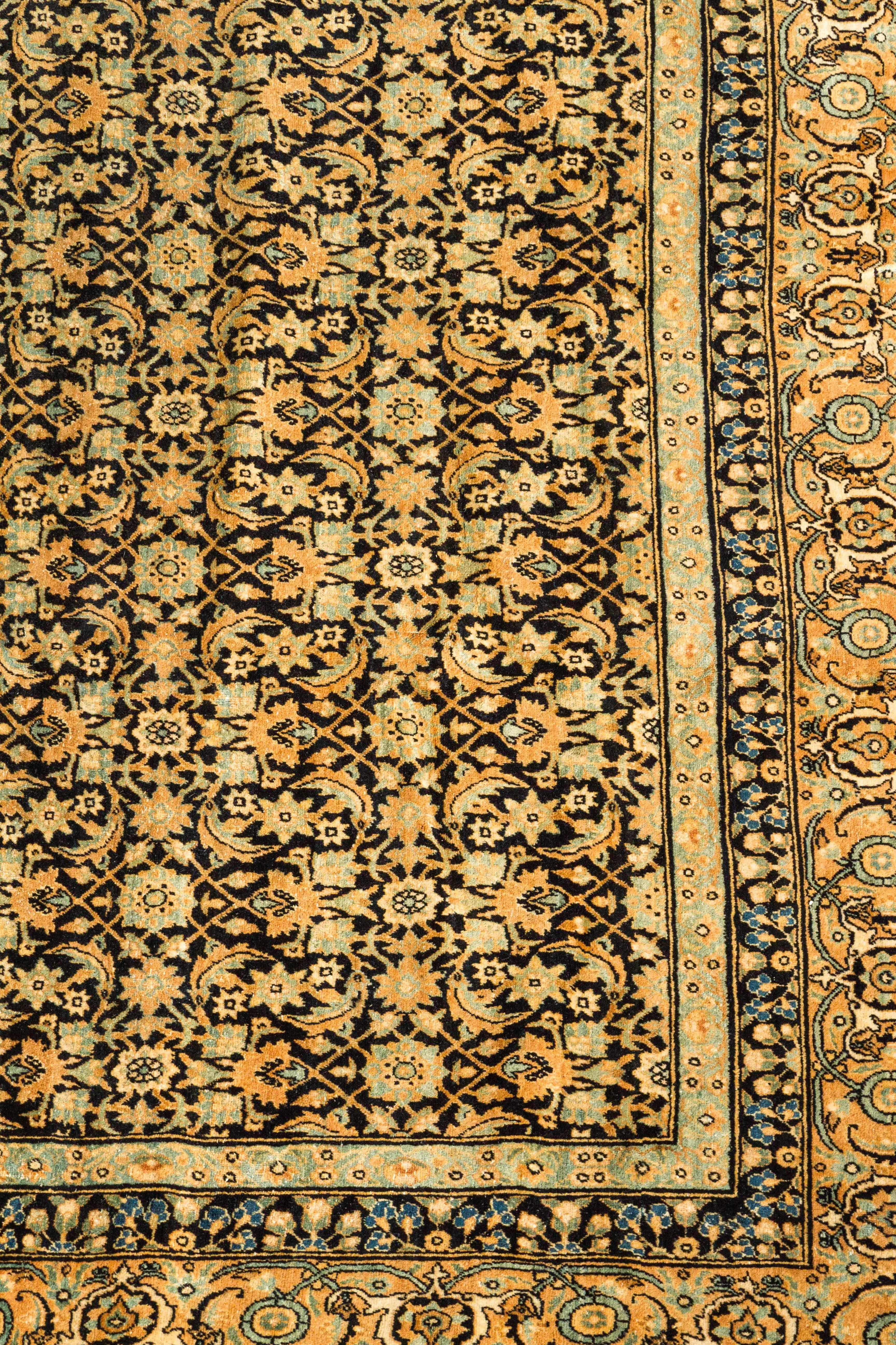 Antique Persian Tabriz For Sale 1