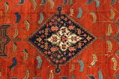 Persian Antique Serapi, circa 1880