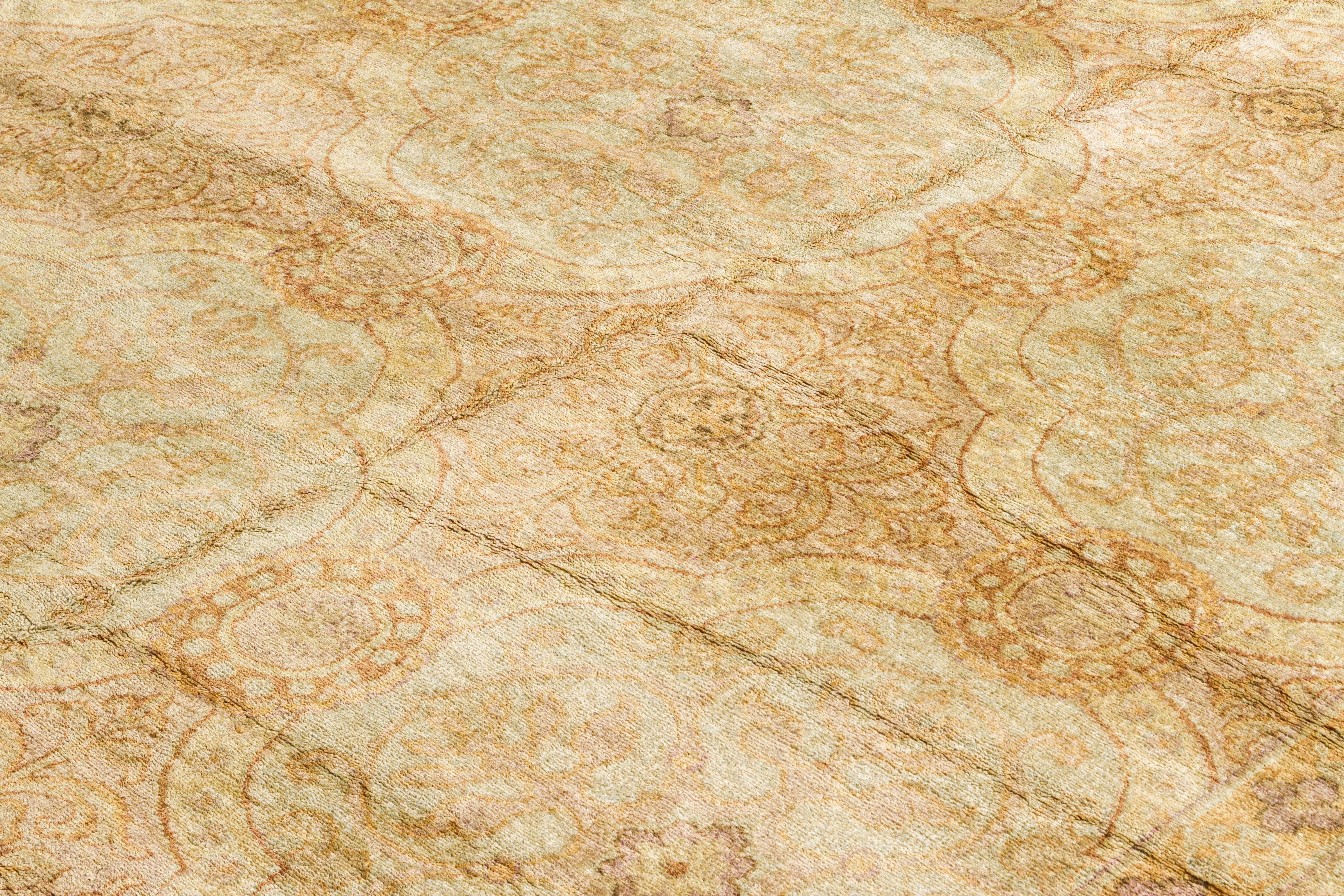 Noué à la main Tapis d'Amritsar indien en vente