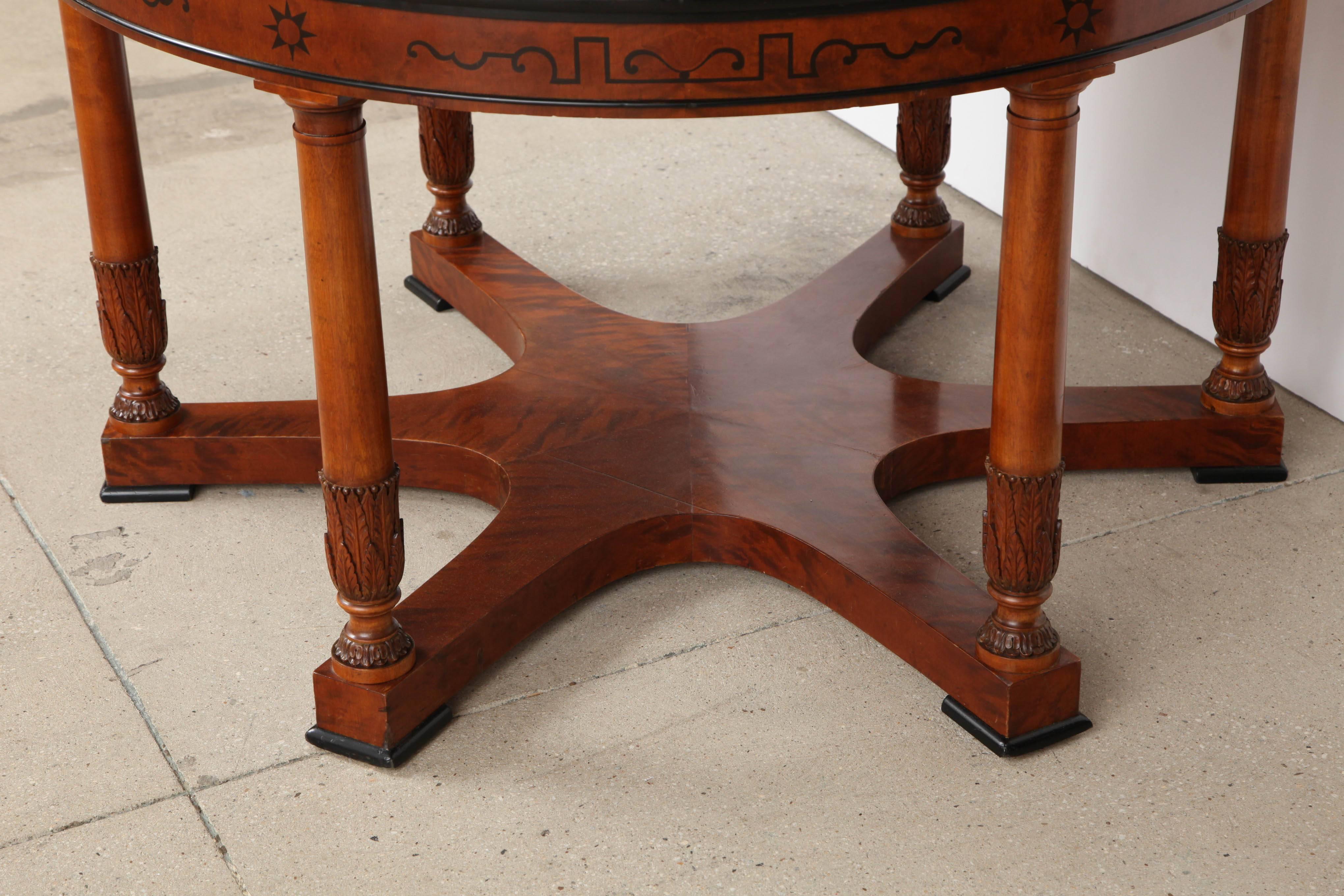 Birch Swedish Grace Side Table