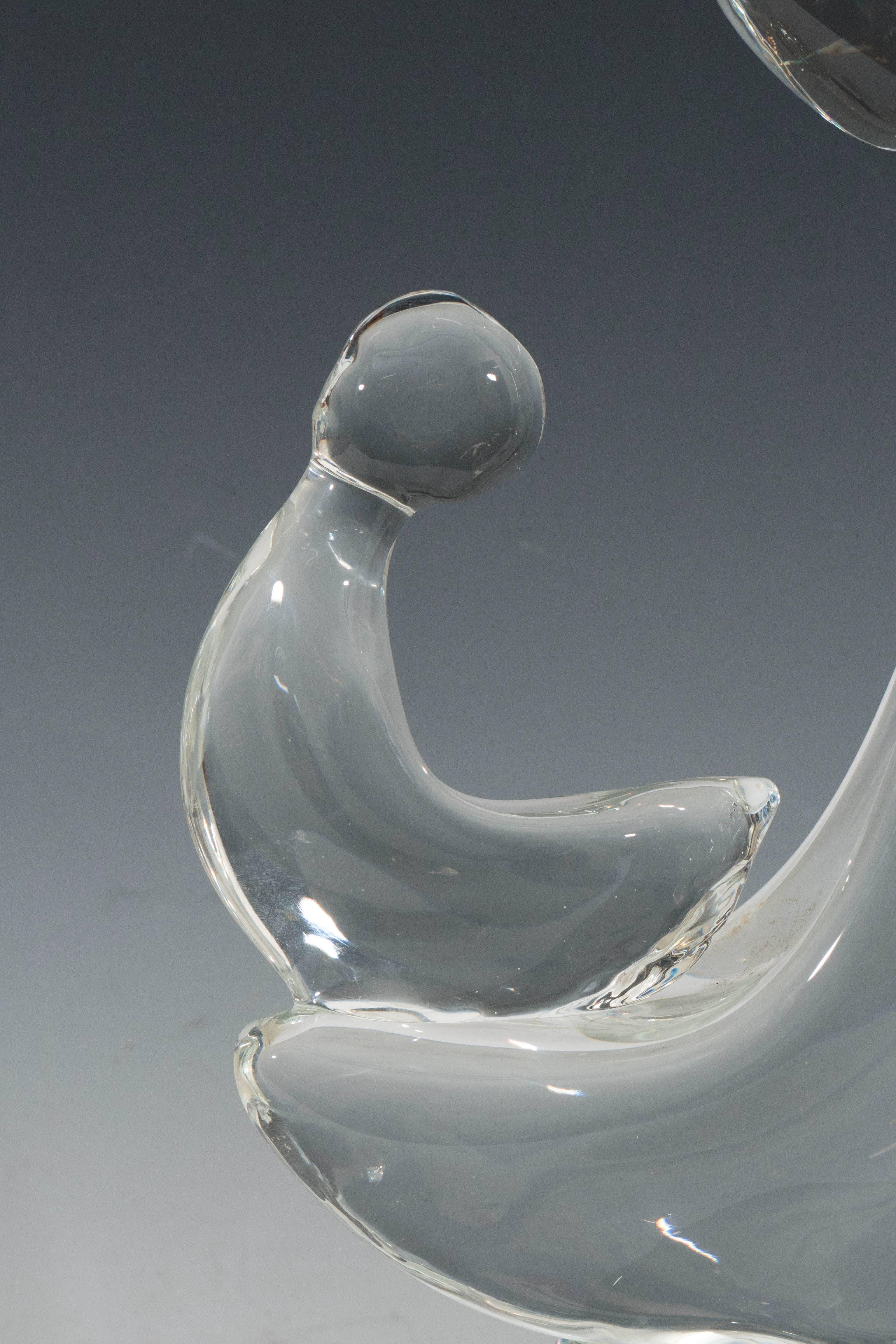 abstract mother and child sculpture