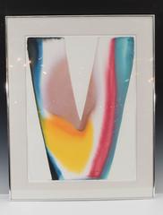 Paul Jenkins, Watercolor on Paper, Signed