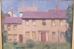 Agnes Millen Richmond, Portrait of a House, Oil on Canvas, Signed