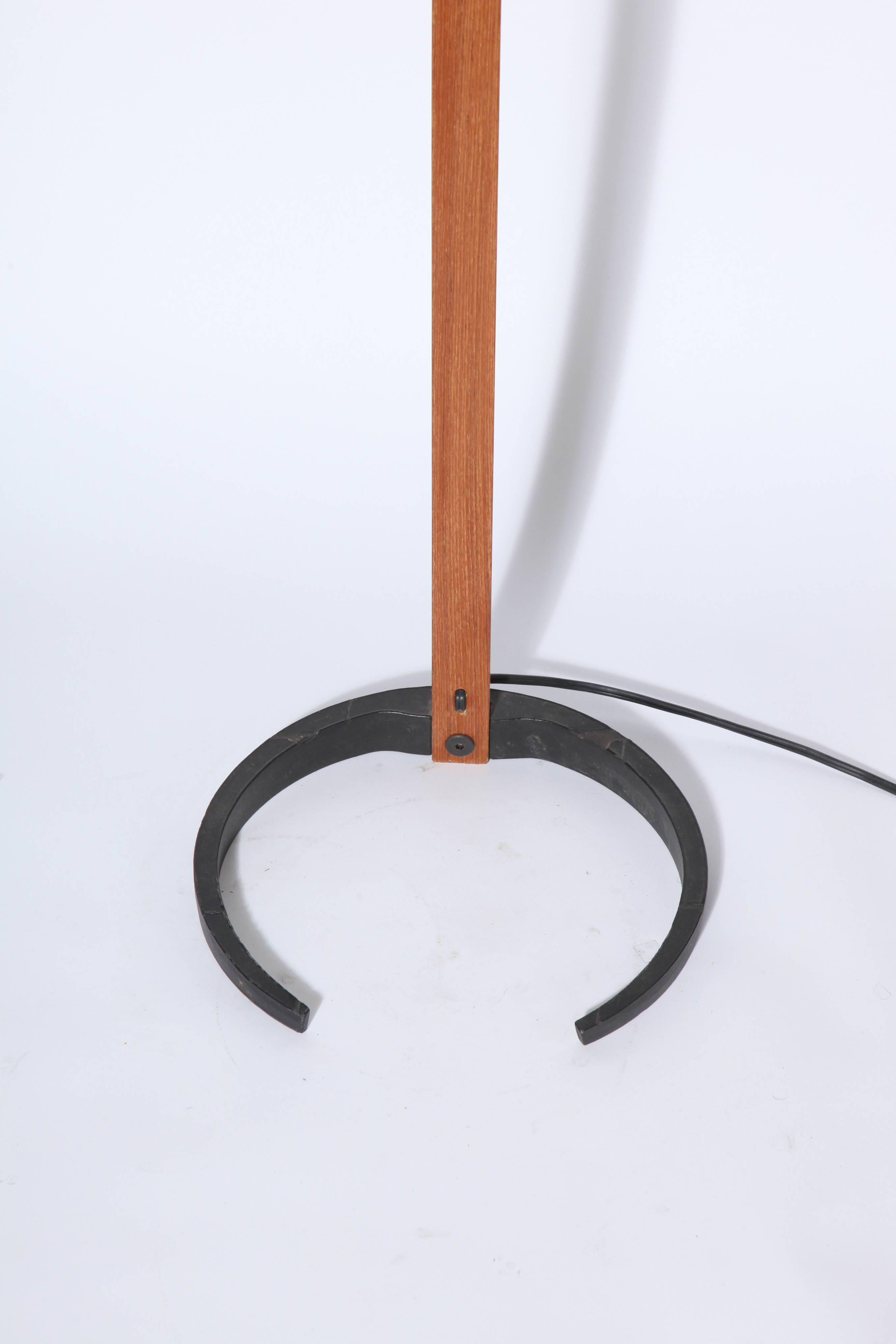 Scandinavian Modern Early Mads Caprani Bentwood Floor Lamp